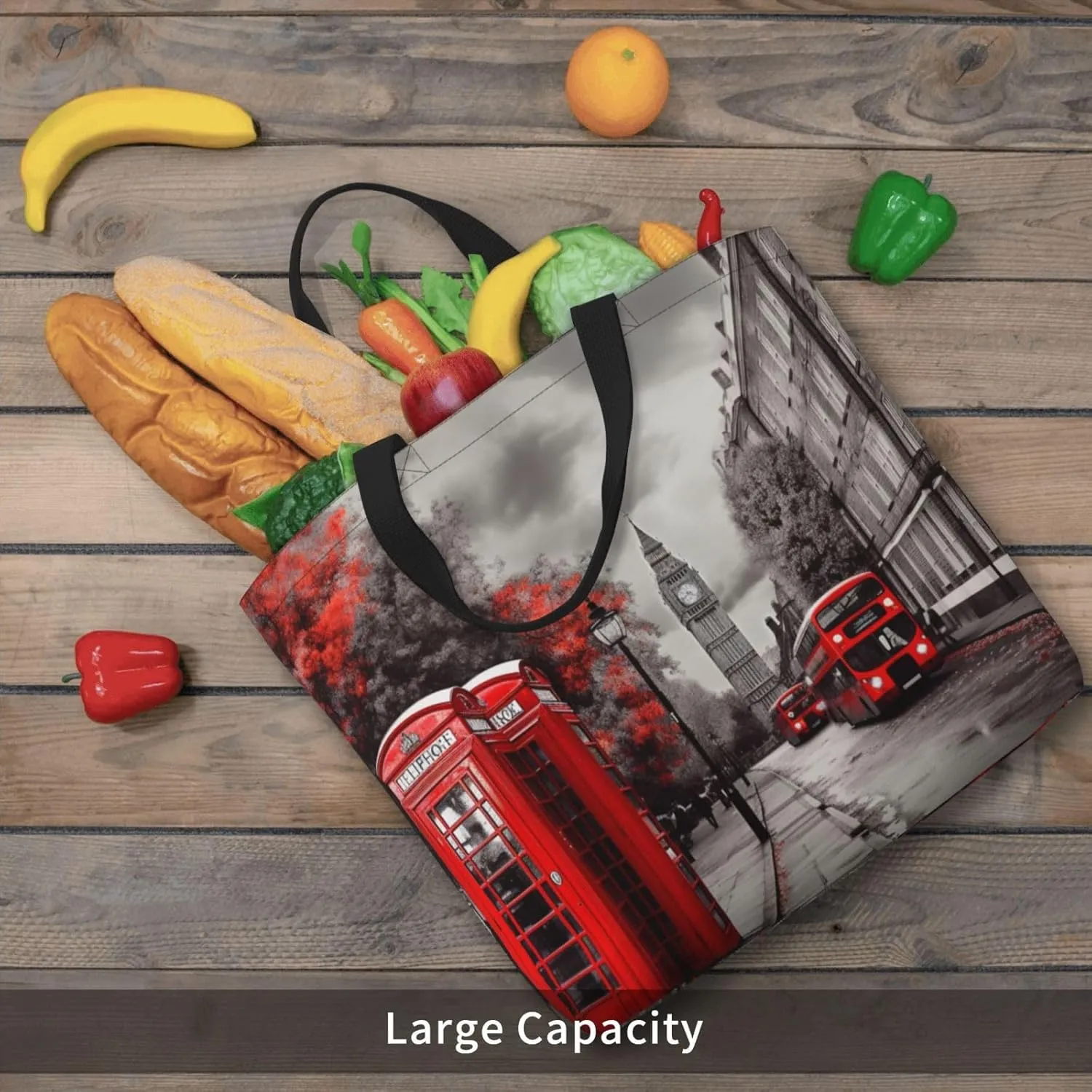Tote Bag for Women Eastern Bluebird Shoulder Bag with Zipper Handbag Large Capacity Reusable Grocery Bag