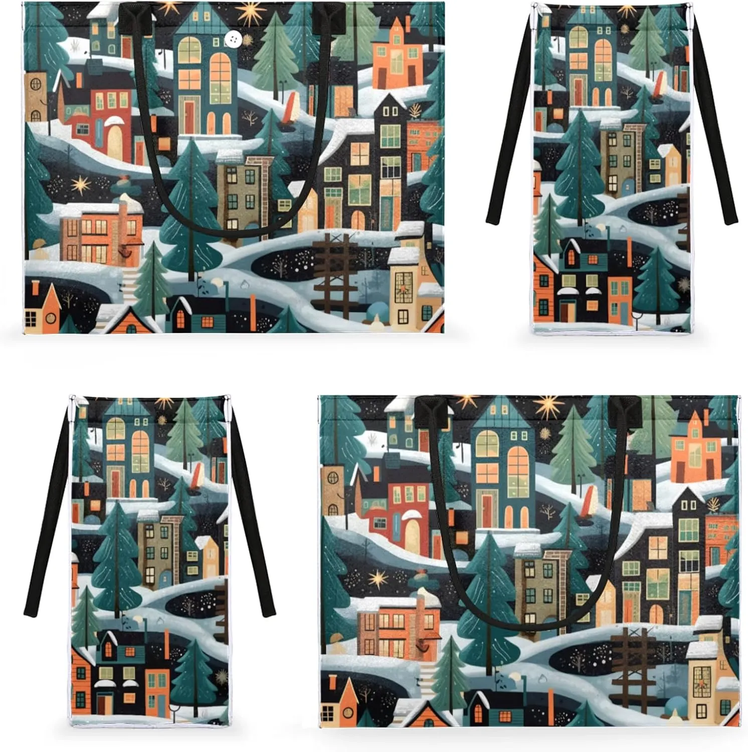 Tote Bag for Women Reusable Canvas Shoulder Bag