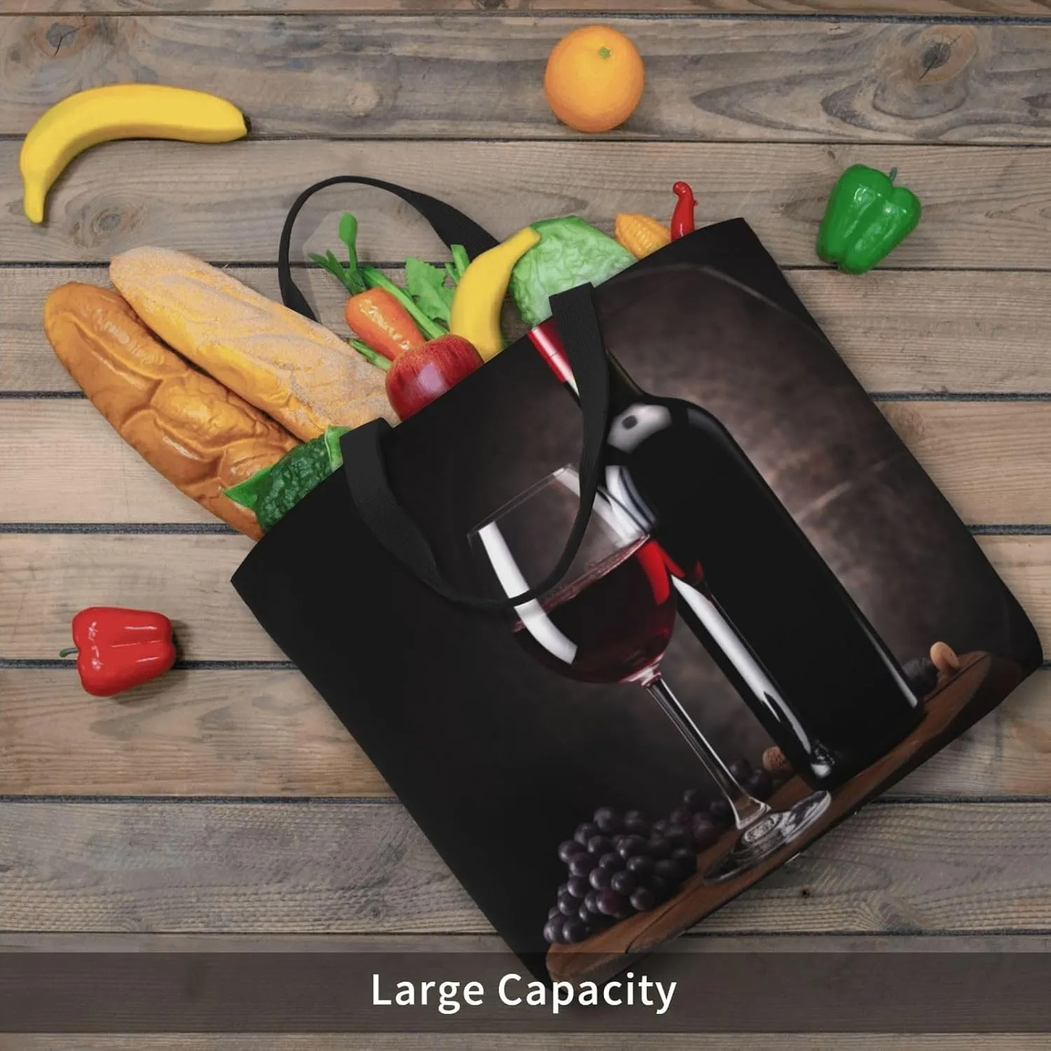 Tote Bag for Women Sea Turtle Shoulder Bag with Zipper Handbag Large Capacity Reusable Grocery Bag