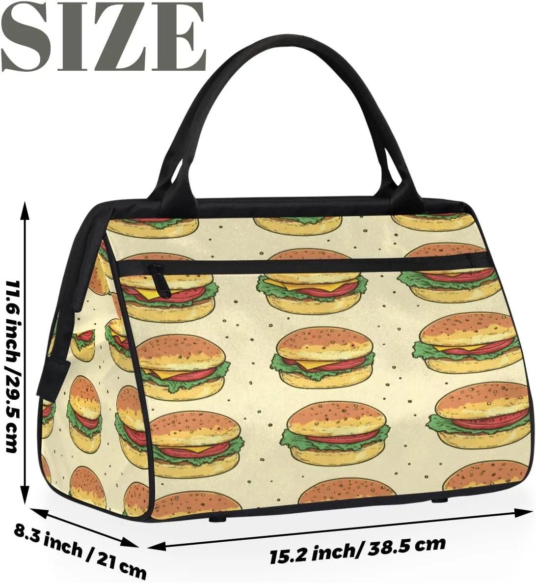 Tote Bag for Women with Zipper, Funny Large Shoulder Bag Handbag for Travel Sports Work