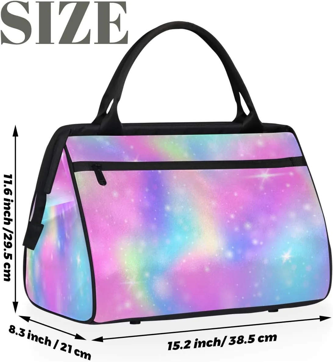 Tote Bag for Women with Zipper, Lightweight Travel Tote Bag Large Shoulder Bag Handbag for Work, Gym