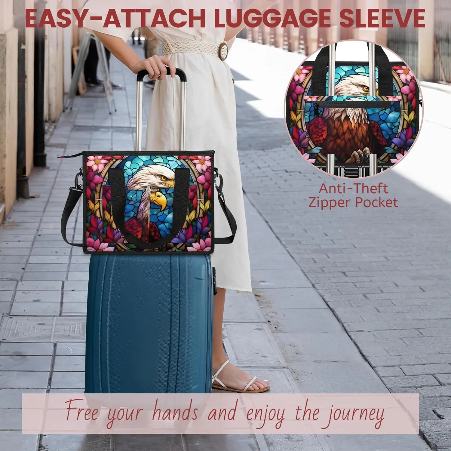 Tote Satchel Bag Set 3PCS for Women,Travel Shoulder Bag Handbag and Wallet Daily Use01