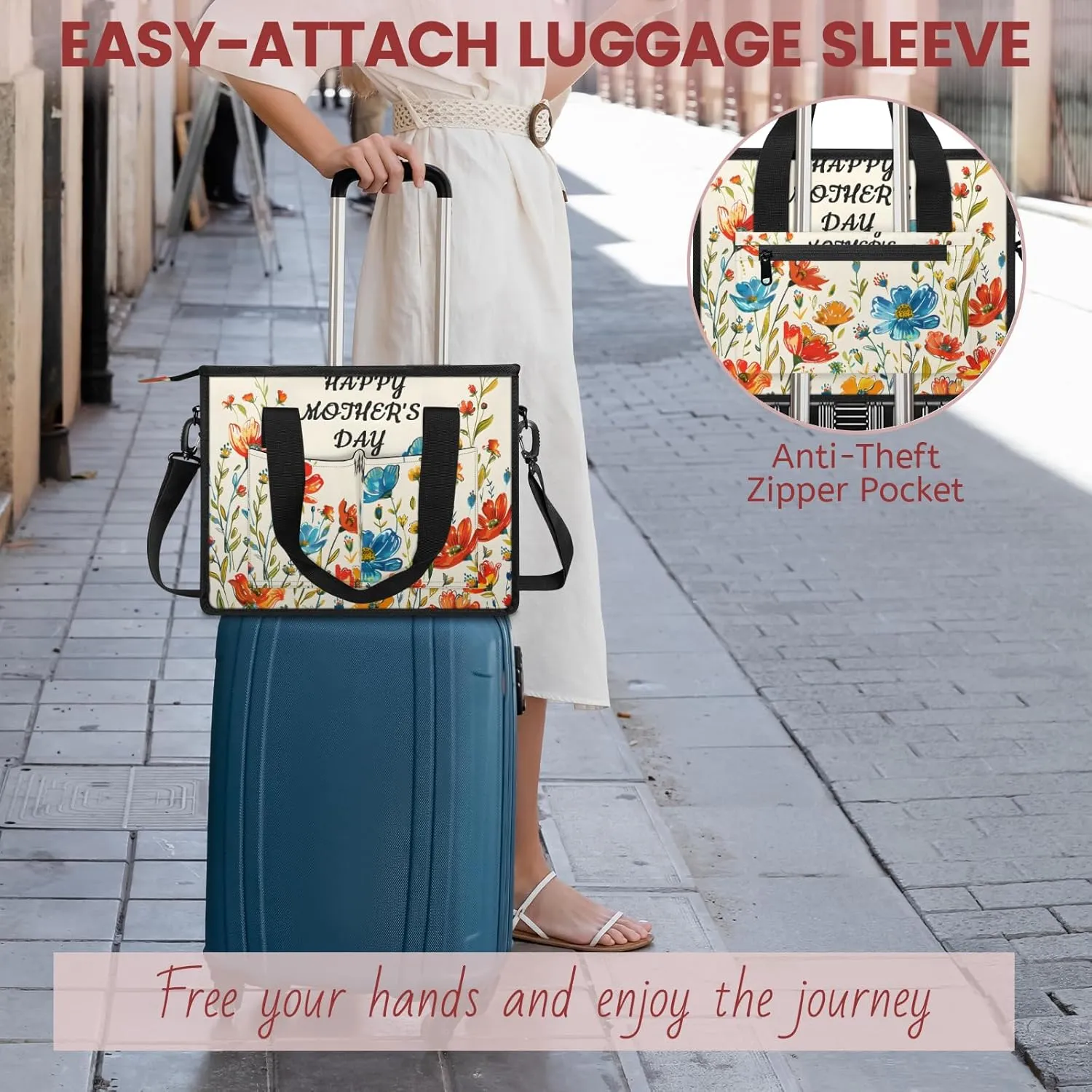 Tote Satchel Bag Set 3PCS for Women,Travel Shoulder Bag Handbag and Wallet Daily Use01