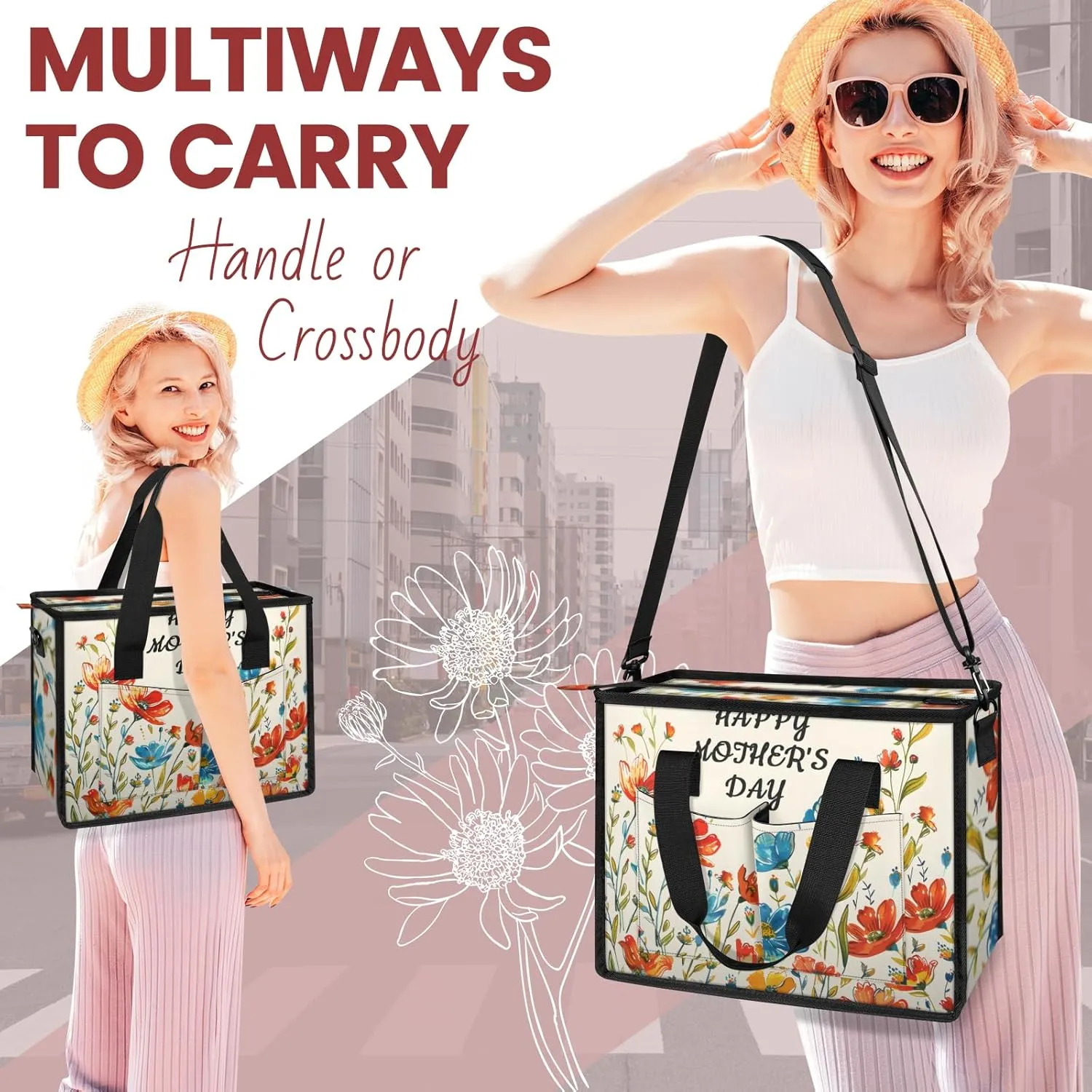 Tote Satchel Bag Set 3PCS for Women,Travel Shoulder Bag Handbag and Wallet Daily Use01