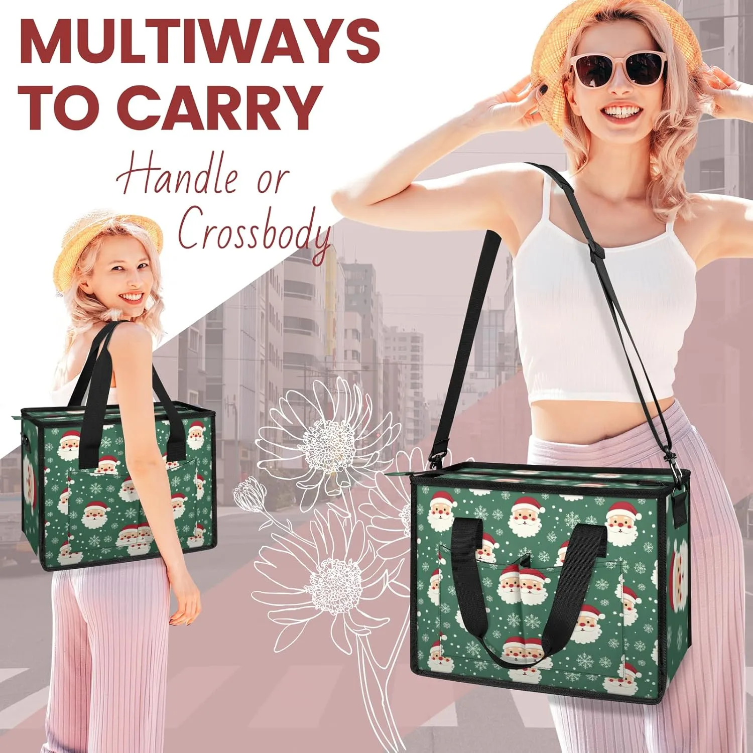 Tote Satchel Bag Set 3PCS for Women,Travel Shoulder Bag Handbag and Wallet Daily Use02