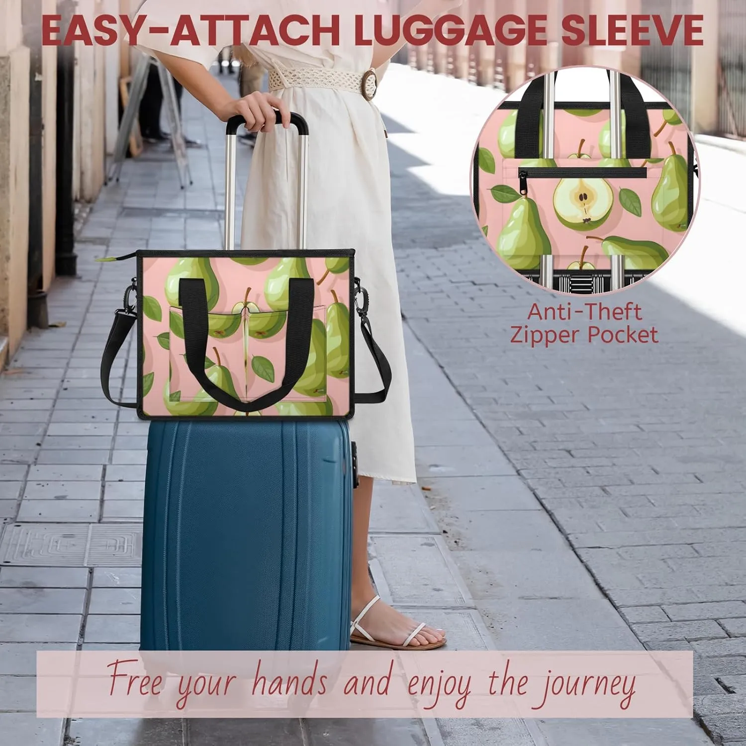 Tote Satchel Bag Set 3PCS for Women,Travel Shoulder Bag Handbag and Wallet Daily Use04