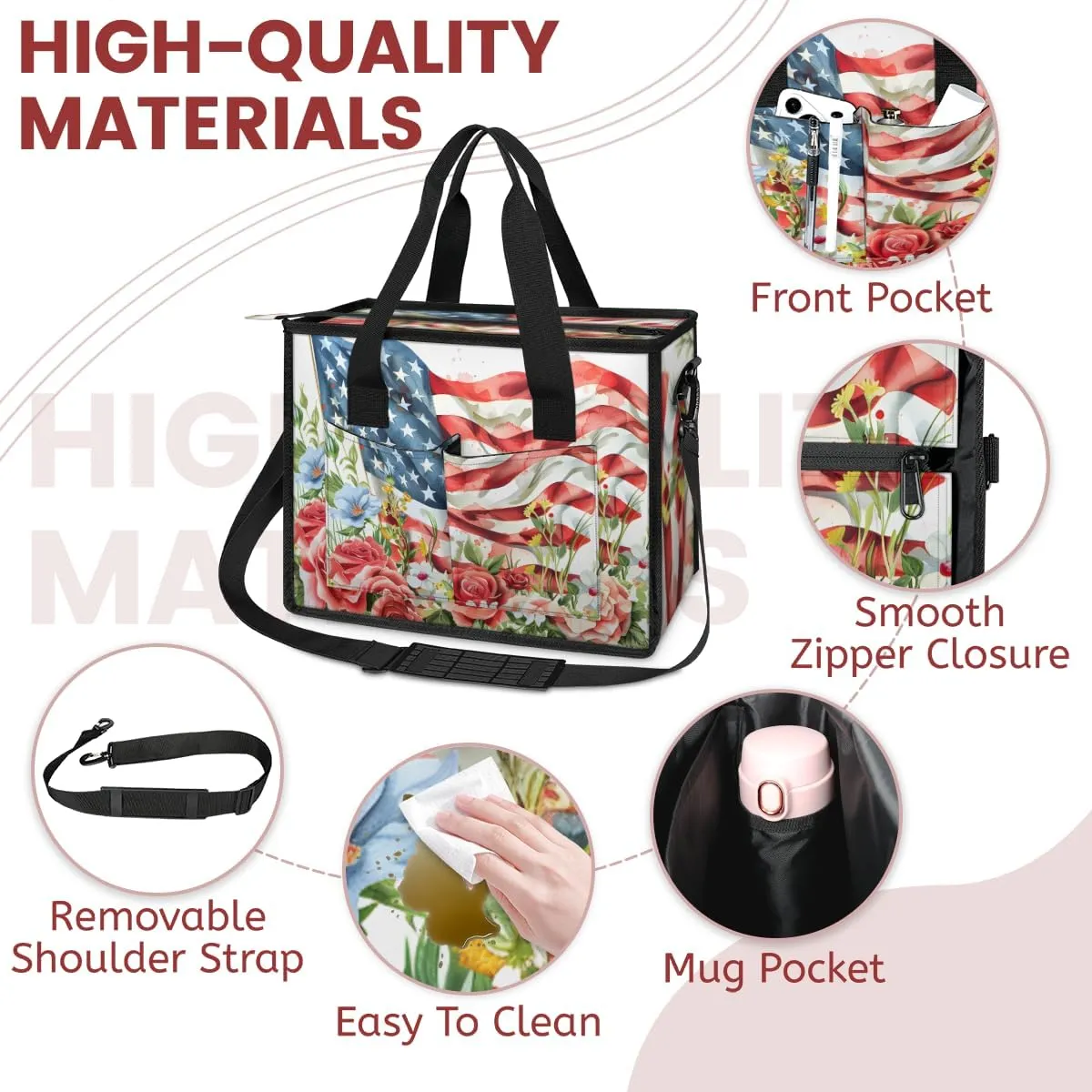 Tote Satchel Bag Set 3PCS for Women,Travel Shoulder Bag Handbag and Wallet Daily Use05
