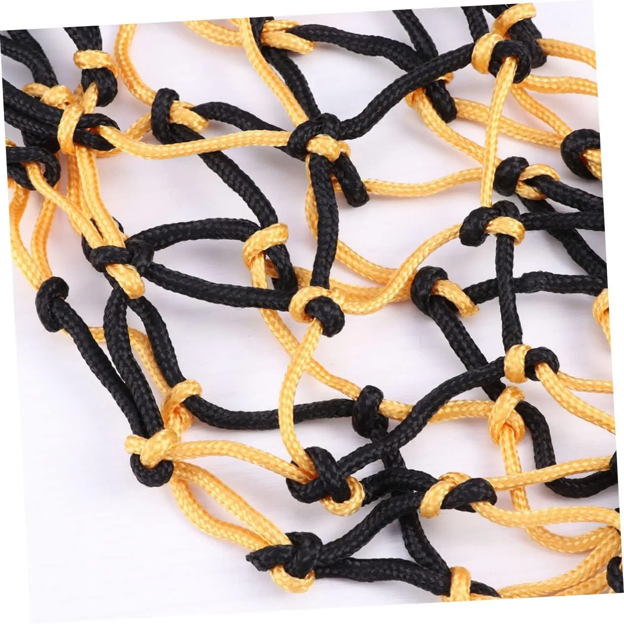 Totority Nylon Net Bag Sporting Basketball Netted Carrier Draw Ball Mesh Net Draw Mesh Net Nets Ball Storage Bag