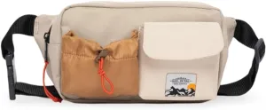 Traveler Waterproof Waist Bag - Adjustable Strap, Multi-Pocket Design | Beige
