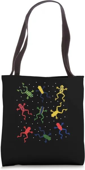 Tree Frog Design Tote Bag