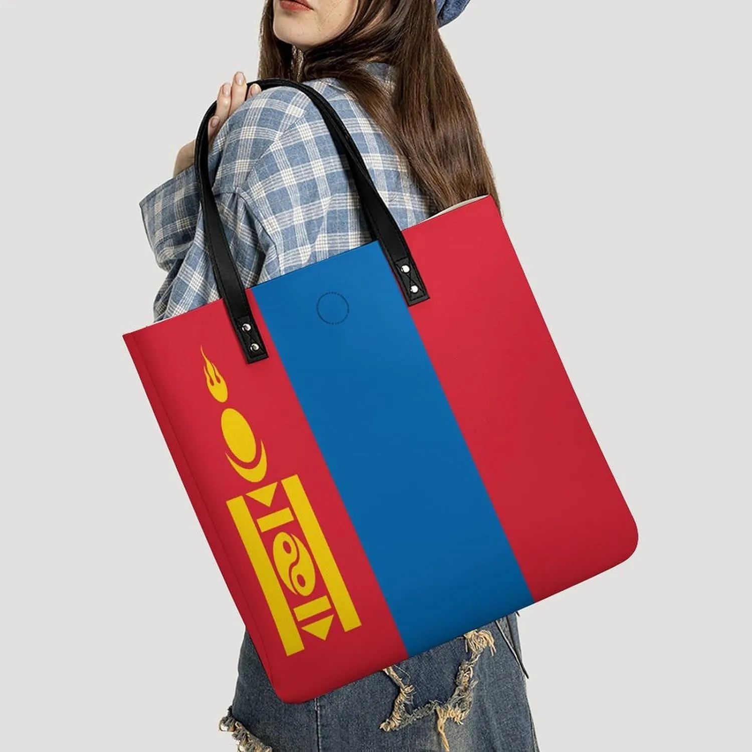 Trendy Pitcairn Lslands Flag Women's Tote Bag Spacious Handbag for Work Travel and Casual Outings