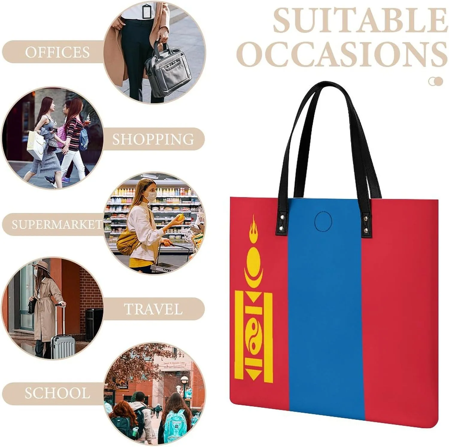 Trendy Pitcairn Lslands Flag Women's Tote Bag Spacious Handbag for Work Travel and Casual Outings