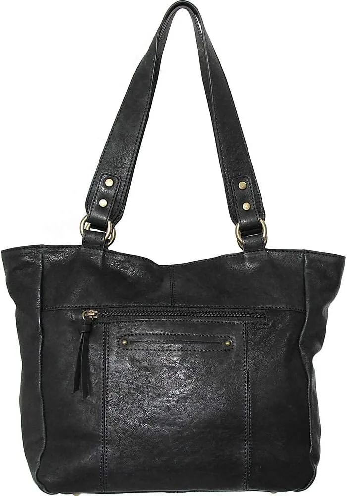 Trina Leather Tote