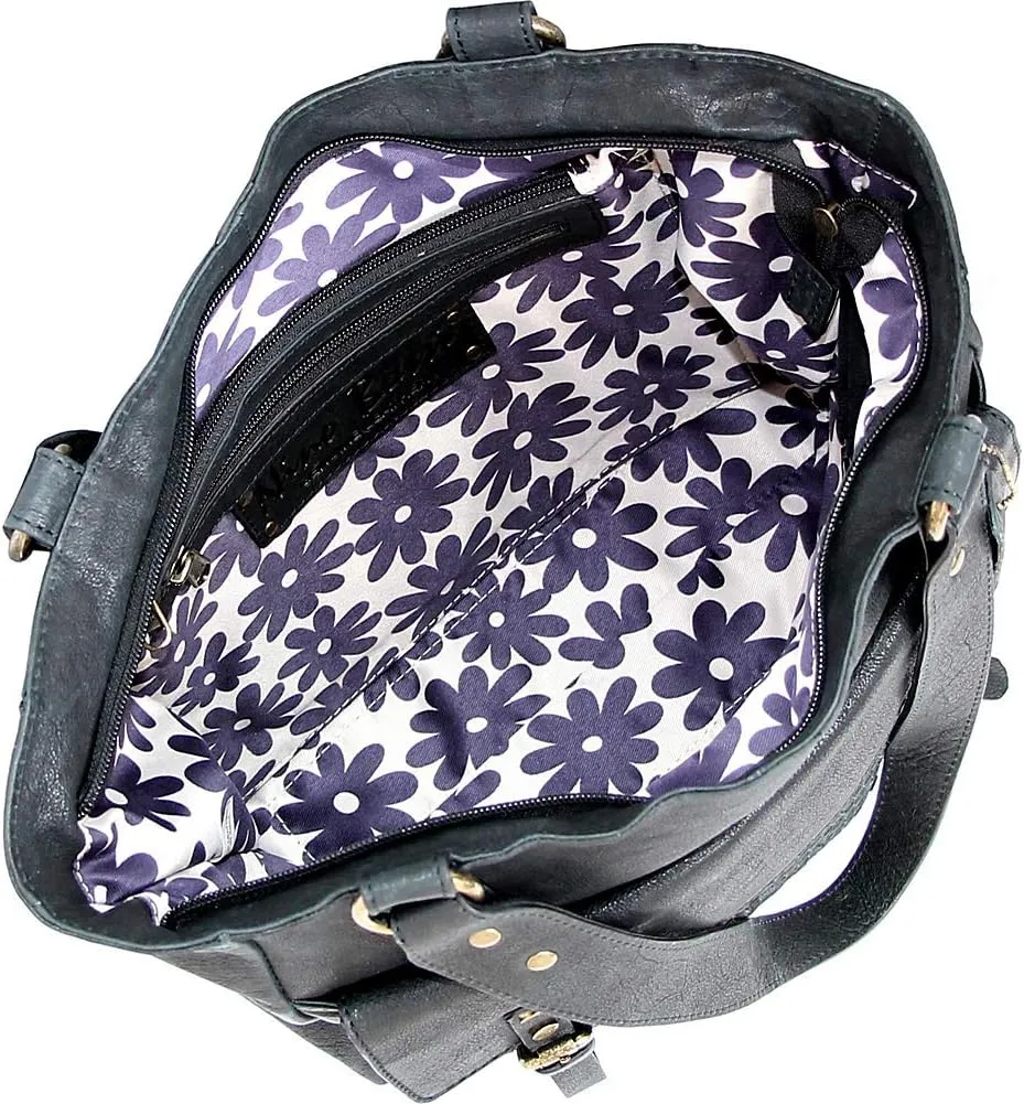 Trina Leather Tote