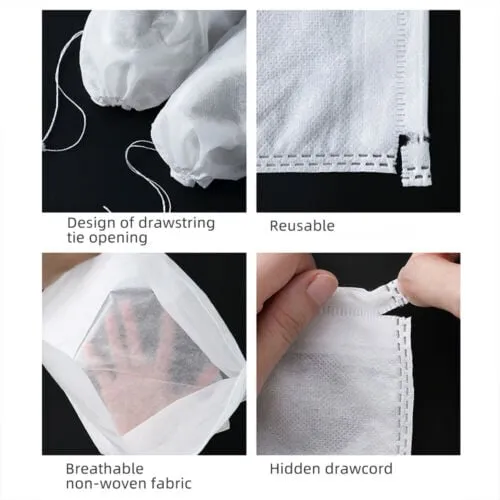 Trybags Reusable Drawstring Storage Bags | Set of 30PCS