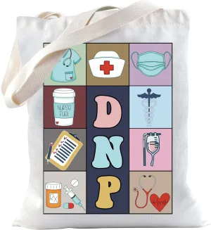 TSOTMO Doctor of Nursing Practice Gift DNP Gift Medical Theme Bag for DNP Grad Nurse Practitioner Gift