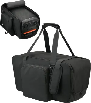 TXEsign Travel Case Storage Bag for JBL PartyBox Club 120 and PartyBox 110 Party Speaker, Portable Speaker Tote Bag Carry Case Protective Hand Bag with Shoulder Strap and Accessories Pocket