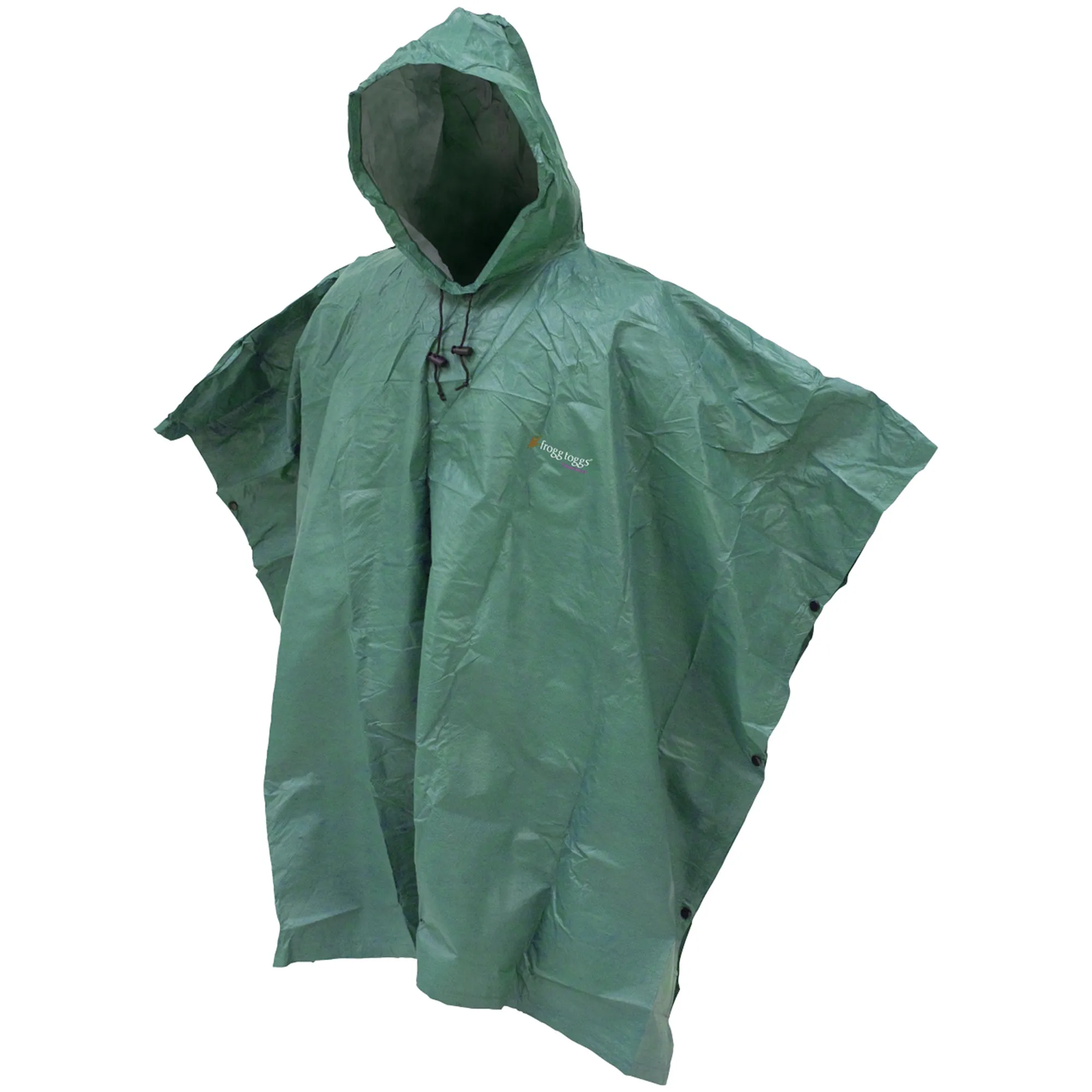 Ultra-lite Poncho W-hood Green