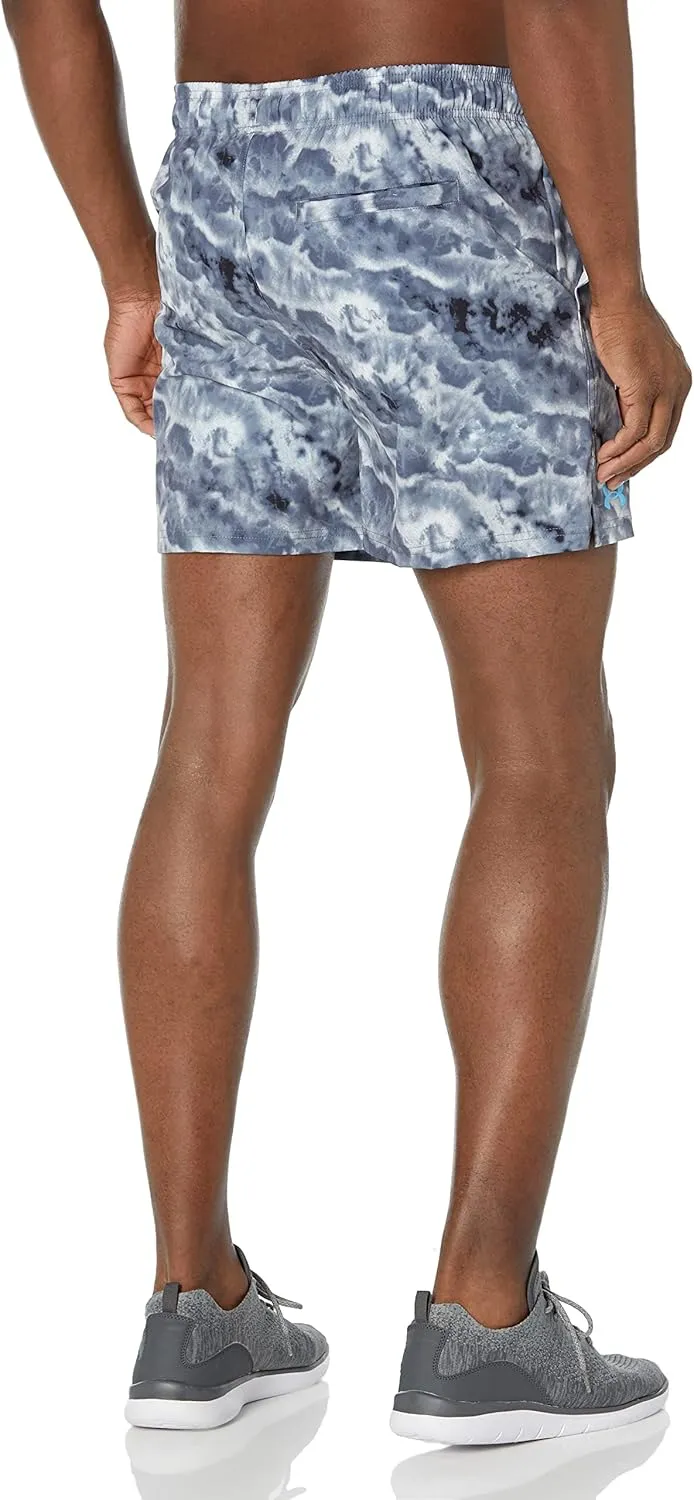 Under Armour Men's Compression Lined Volley, Swim Trunks, Shorts with Drawstring Closure & Elastic Waistband