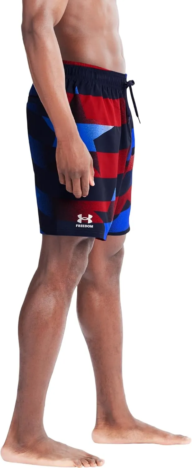 Under Armour Men's Swim Trunks, Shorts with Drawstring Closure & Elastic Waistband
