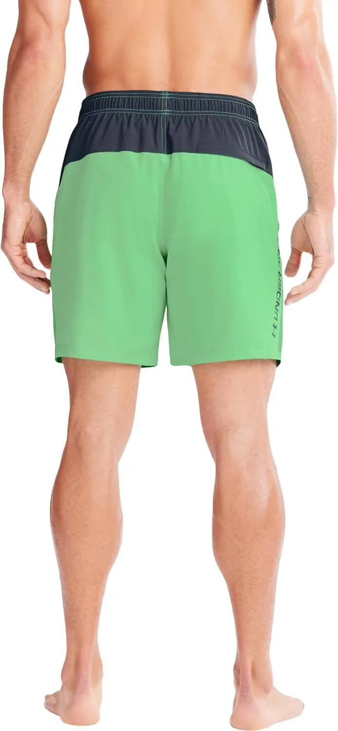 Under Armour Men's Swim Trunks, Shorts with Drawstring Closure & Elastic Waistband