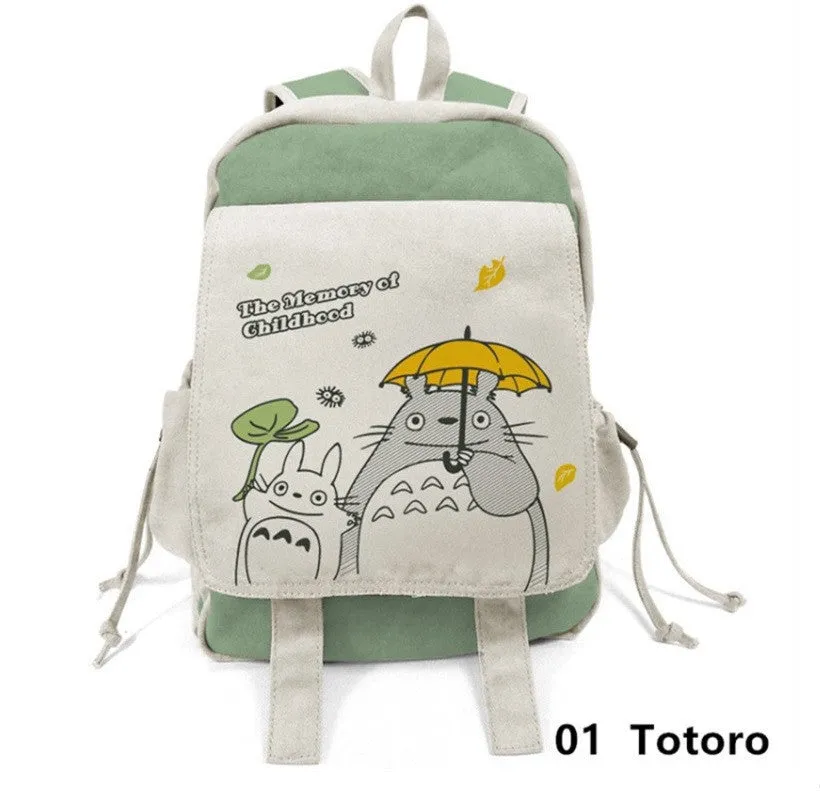 Unique All-in-one Backpacks NEW Cartoon Unisex Reliable delivery Canvas
