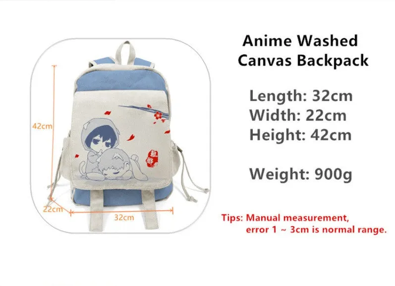 Unique All-in-one Backpacks NEW Cartoon Unisex Reliable delivery Canvas