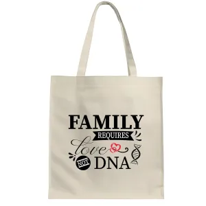 Unique Gifts for Loving Adoptive Families Celebrate Adoption Day Parents Day and More Natural White Multicolor Canvas Tote Bag