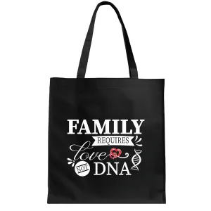 Unique Gifts for Loving Adoptive Families Celebrate Adoption Day Parents Day and More Navy Black Multicolor Canvas Tote Bag