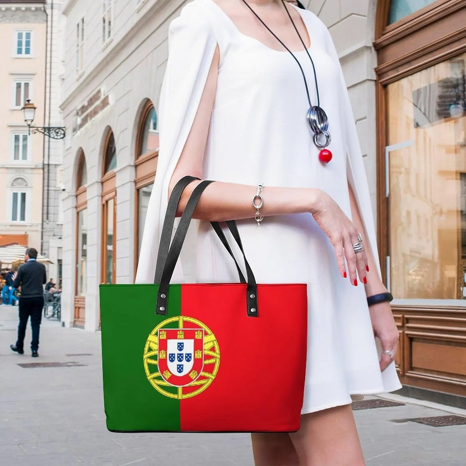 Unique New Zealand Flag Large Handbag Women Leather Ideal for Work and Leisure