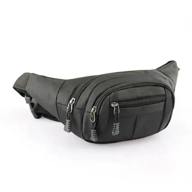 Unisex Casual Chest Belt Simple Waist Bag Adjustable Fanny Pack Pouch Outdoors Traveling Bag