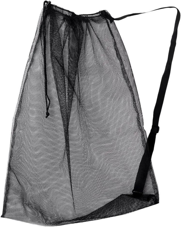 Unlimited Potential Mesh Equipment Bag - Adjustable, Sliding Drawstring Cord Closure Perfect Mesh Bag for Ball