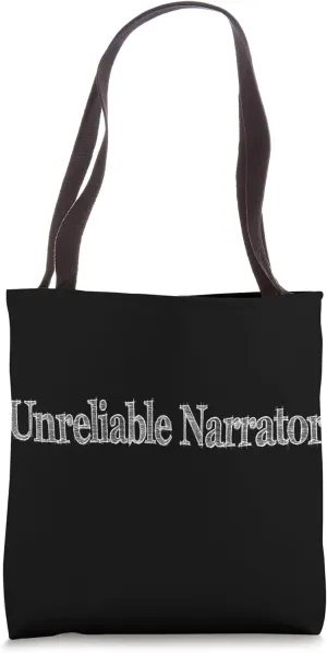 Unreliable Narrator - Unique Storyteller Tee for Book Lovers Tote Bag