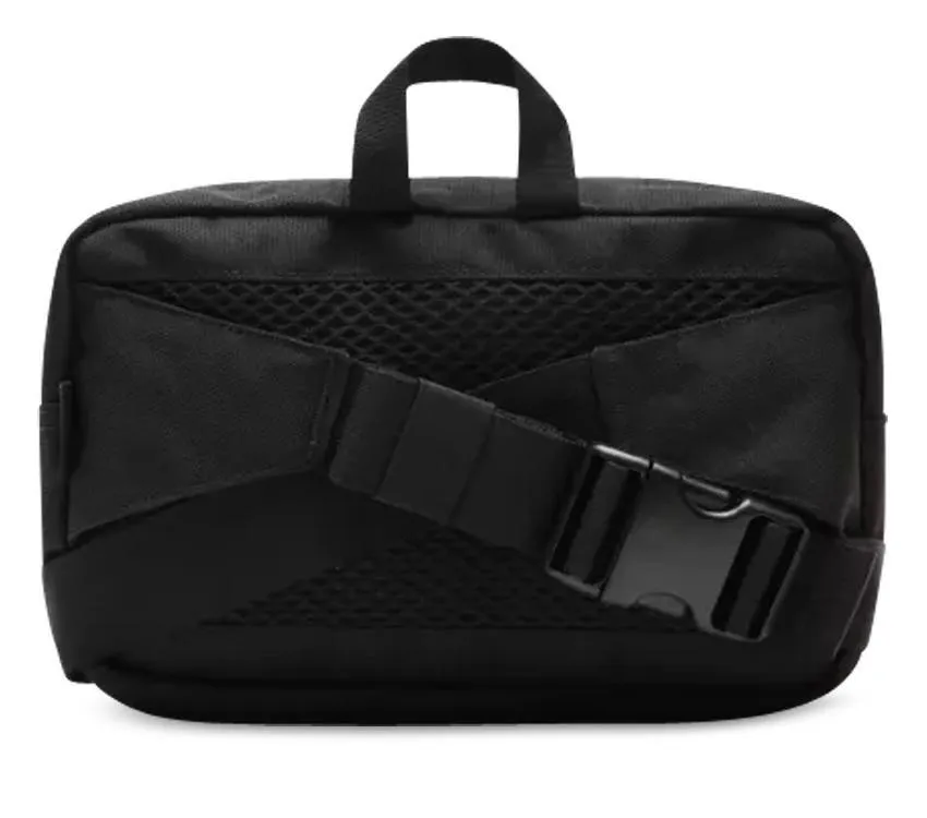 Vans Construct Cross Body Bag Black White
