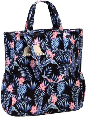 VASCHY Beach Tote Bag for Women, Lightweight Water Resistant Fold-able Large Pool Tote Bag w Zipper for Vocation