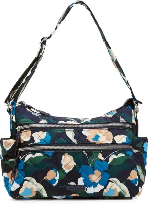 Vera Bradley Women's Performance Twill Triple Zip Shoulder Satchel Purse