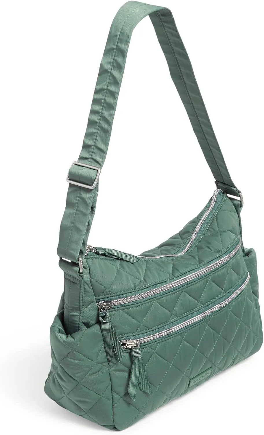 Vera Bradley Women's Performance Twill Triple Zip Shoulder Satchel Purse