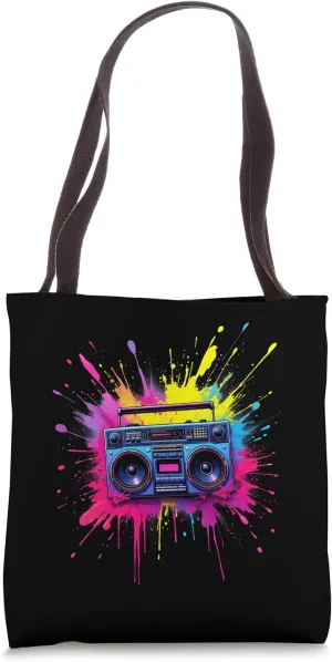 Vibrant color splash design Tote Bag
