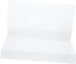 VICASKY Professional Handbag Display Stand Acrylic Purse Shelf Briefcase Rack for Retail Sturdy User-friendly