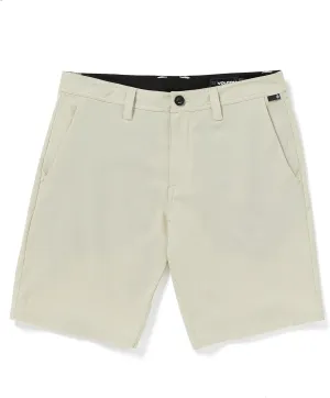 Volcom Men's Frickin Cross Shred 20" Hybrid Water Repellent Short Stone
