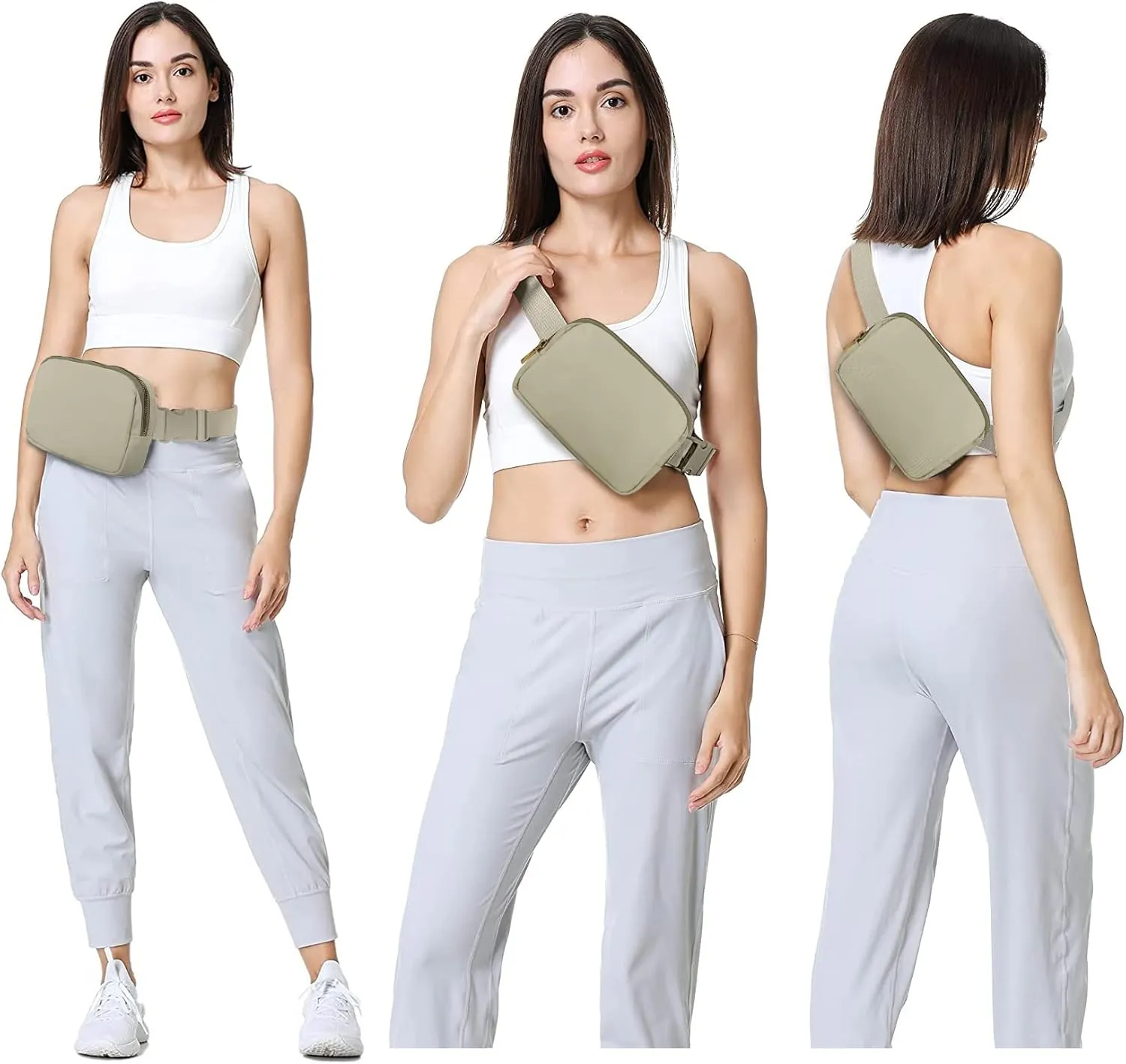 VOROLO Fanny Pack For Women And Men Crossbody Bag Belt Bag with Adjustable Strap Mothers Day Gifts
