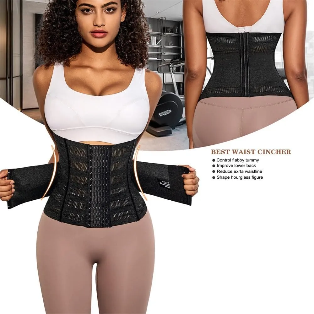 Waist Cincher for Women, Adjustable Waist Trimmer Shaperwear Tummy Control Shaper Belt