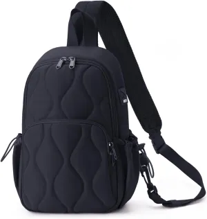 Wandering Nature Featherweight Sling Backpack Crossbody Bag for Women Fits for 11" iPad with Convertible Padded Strap, Multiple Pockets, Ideal for College, Work Commute, Travel, Everyday Errands
