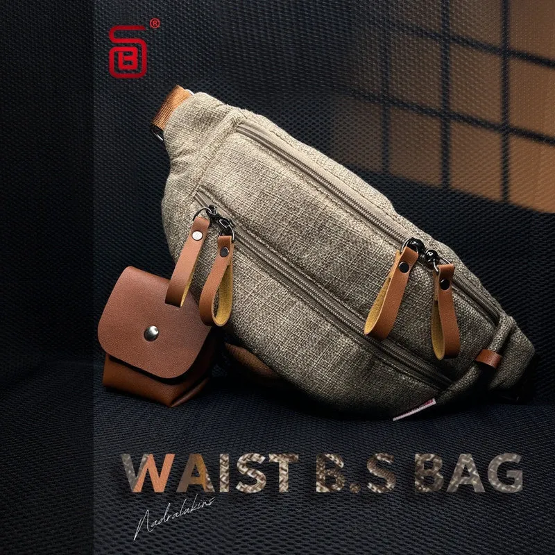 Waterproof Fanny Bag - Greige