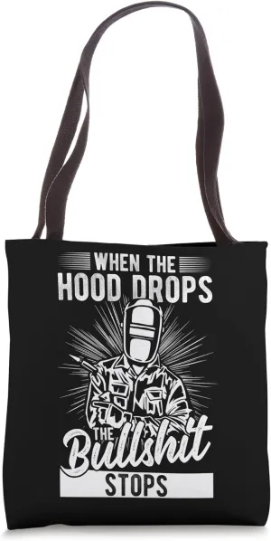 Welder Builder Welding Construction Weld Support Best Job Tote Bag