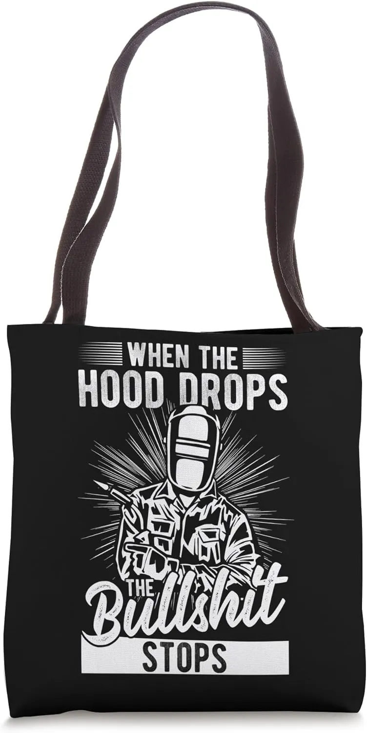Welder Builder Welding Construction Weld Support Best Job Tote Bag