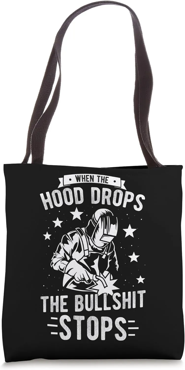 Welder Builder Welding Construction Weld Support Welder Tote Bag