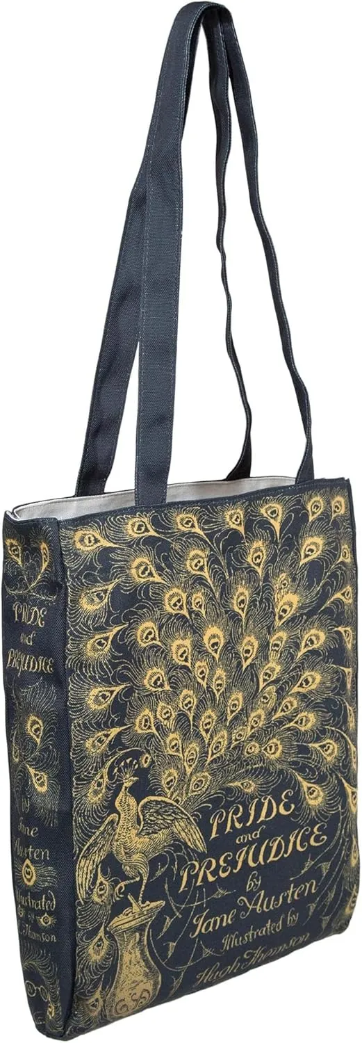 Well Read Book Themed Tote Bag for Book Lovers - Ideal Literary Gifts for Readers & Bookworms - Versatile Shoulder Bag