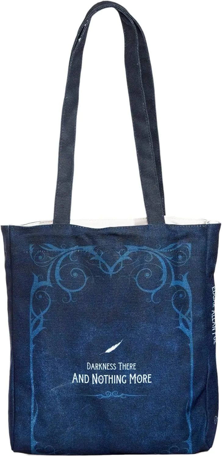 Well Read Book Themed Tote Bag for Book Lovers - Ideal Literary Gifts for Readers & Bookworms - Versatile Shoulder Bag