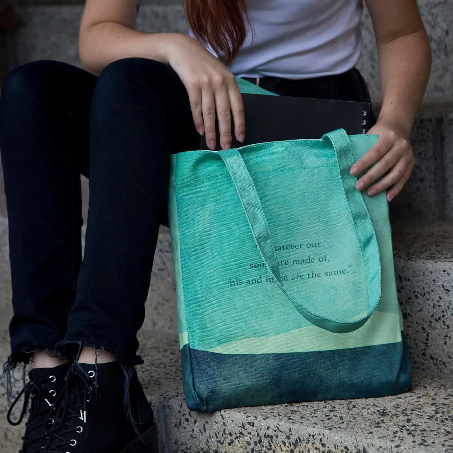 Well Read Book Themed Tote Bag for Book Lovers - Ideal Literary Gifts for Readers & Bookworms - Versatile Shoulder Bag